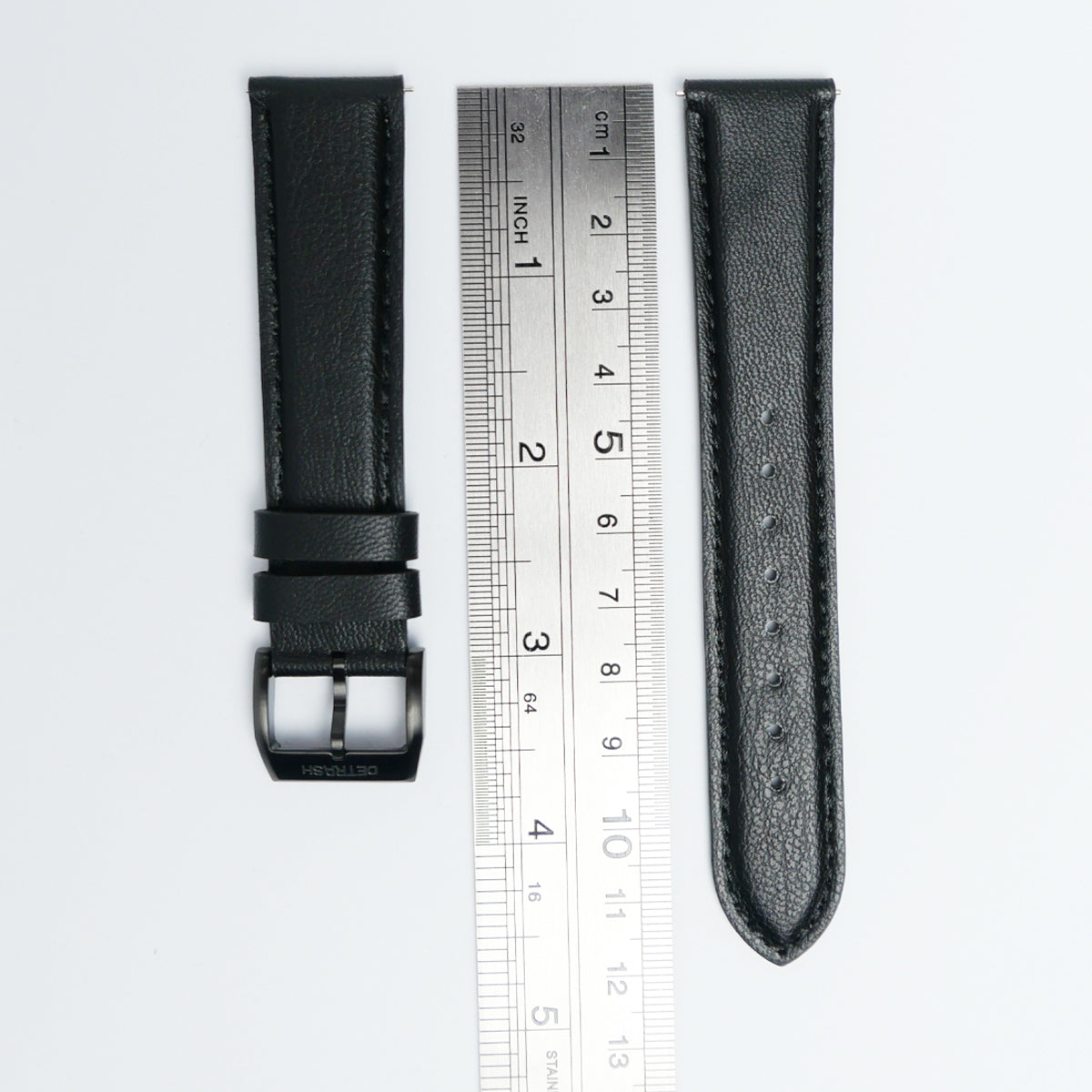 Black BeerSkin® 20mm Quick Release Watch Strap