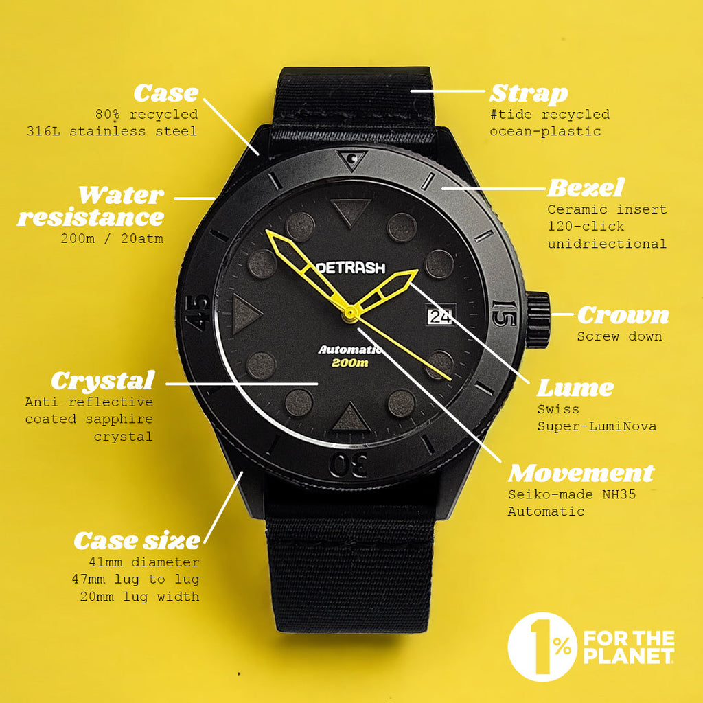 Detrash - Watches Made with Trash