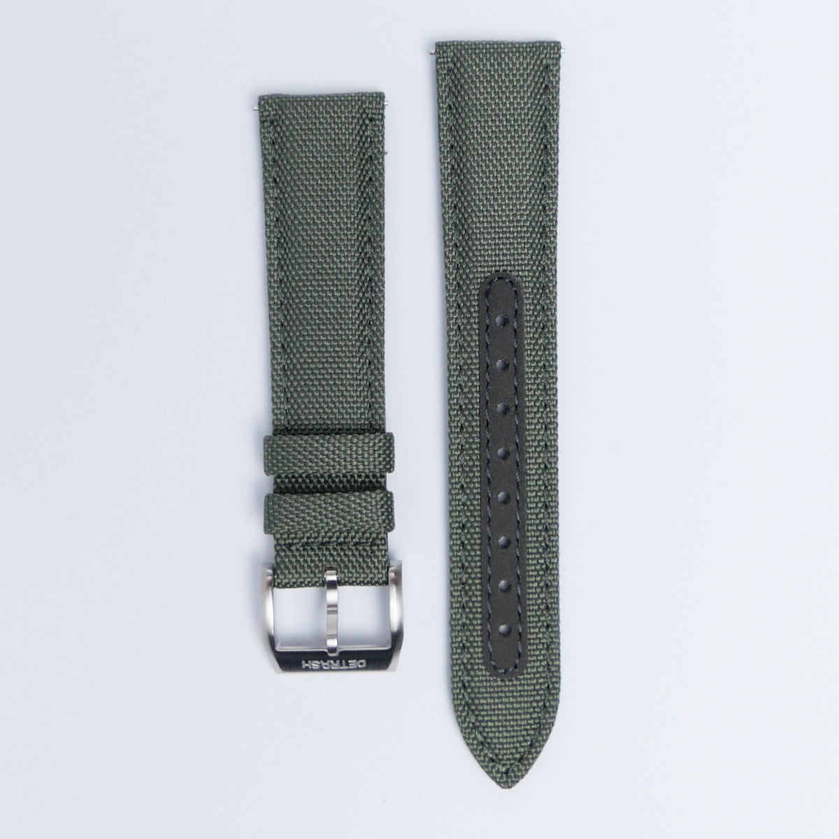 Grey-Green Recycled PET 20mm Quick Release Watch Strap
